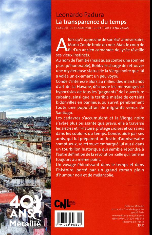 La transparence du temps