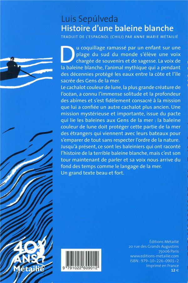 Histoire d'une baleine blanche