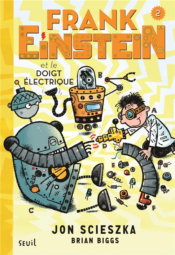 Frank Einstein Tome 2 ; Frank Einstein et le doigt électrique - flash vidéo