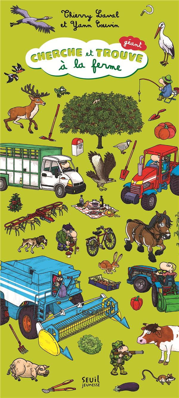 Cherche et trouve géant ; à la ferme