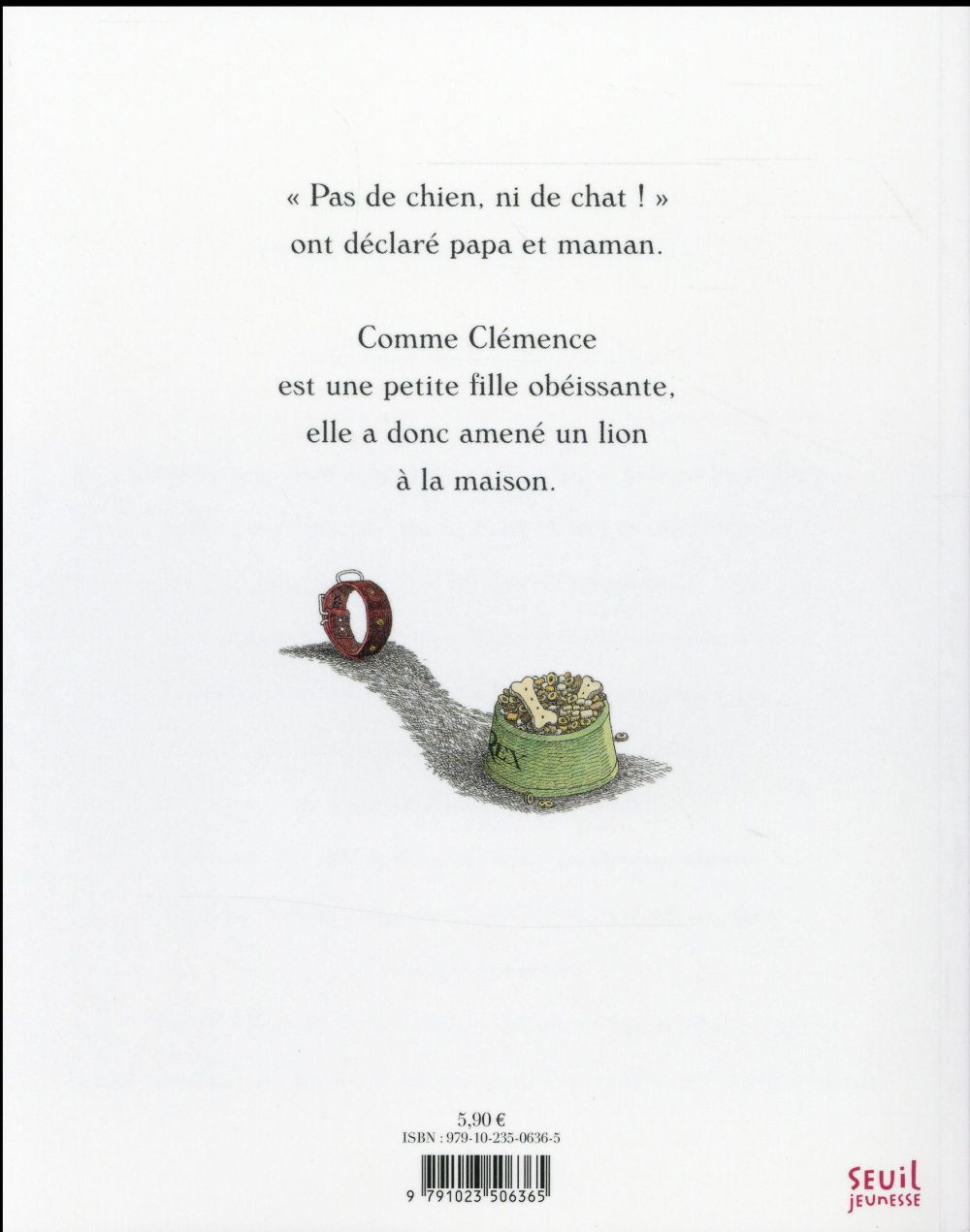 Les lions ne mangent pas de croquettes