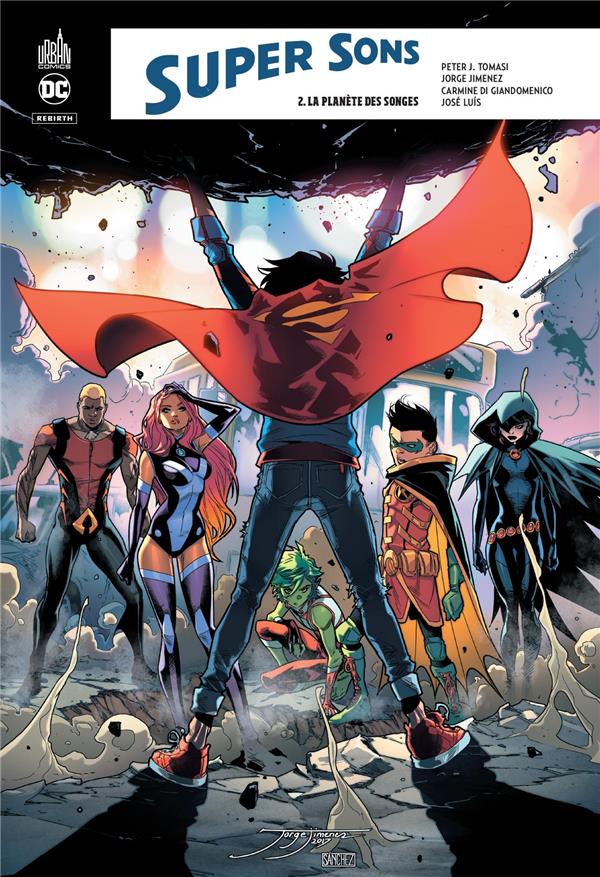 Super Sons Tome 2 : la planète des singes