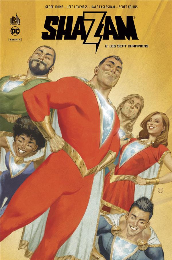 Shazam rebirth Tome 2 : les sept champions