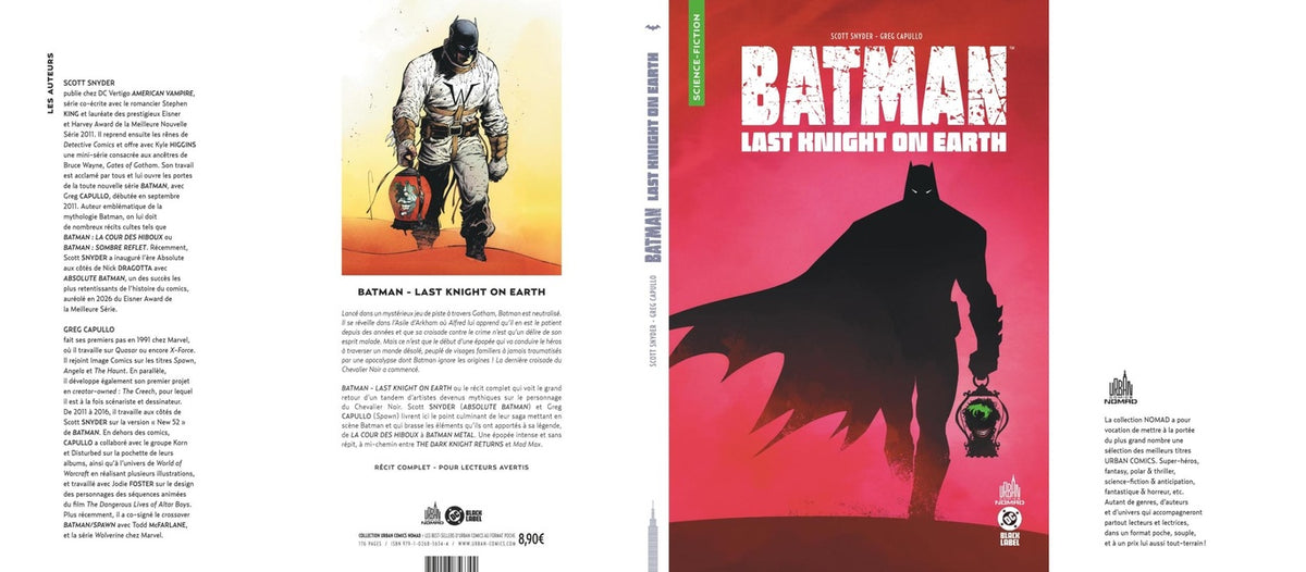 Urban comics nomad : batman - urban comics nomad : last knight on earth
