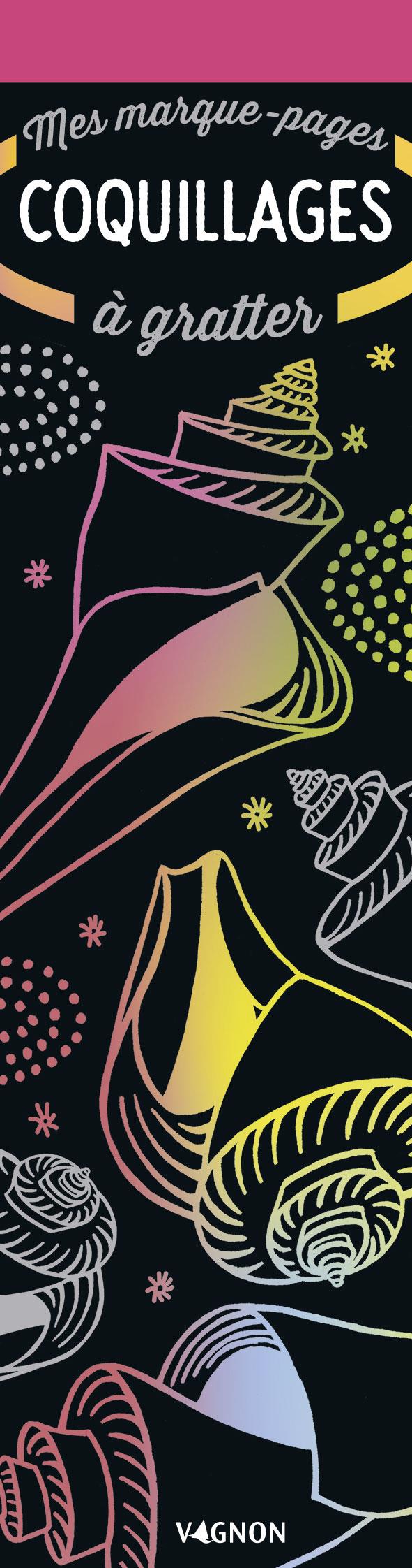 Mes marques-pages à gratter : coquillages - flash vidéo