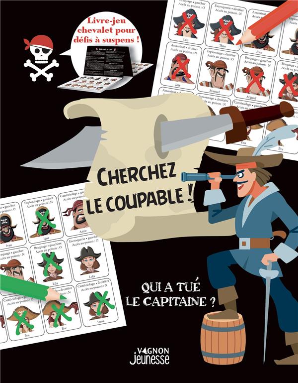 Qui est coupable ? qui a tué le capitaine ? crime chez les pirates - flash vidéo