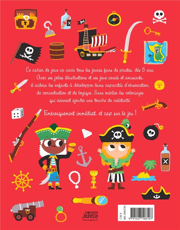 Le cahier de jeux du p'tit pirate