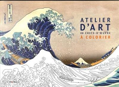 Atelier d'art : 46 chefs-d'oeuvre à colorier - flash vidéo