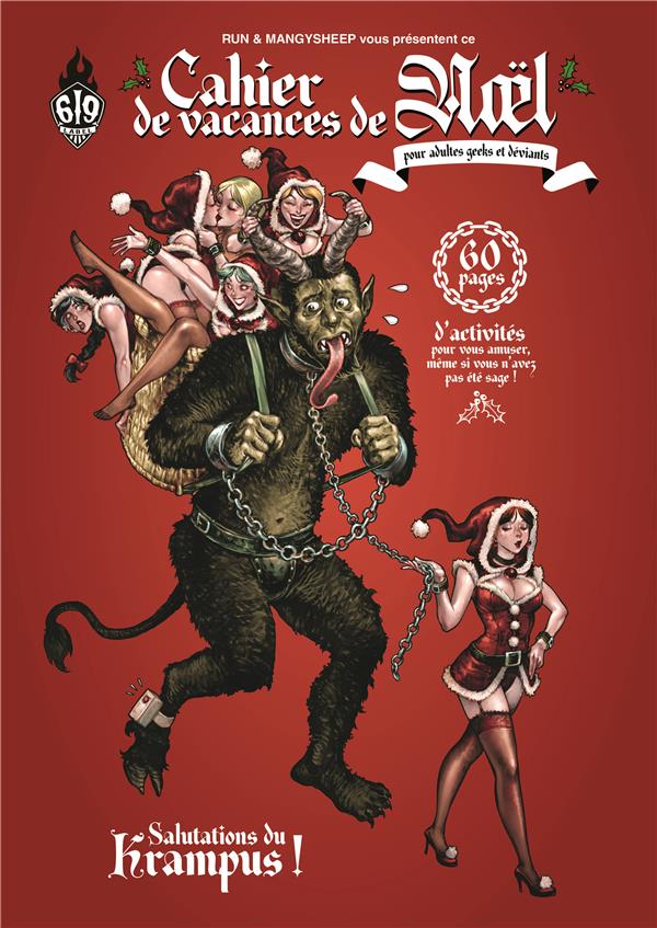 Cahier de vacances de Noël pour adultes geeks et déviants - flash vidéo