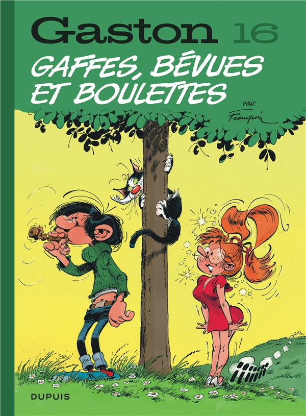 Gaston Tome 16 : gaffes, bévues et boulettes