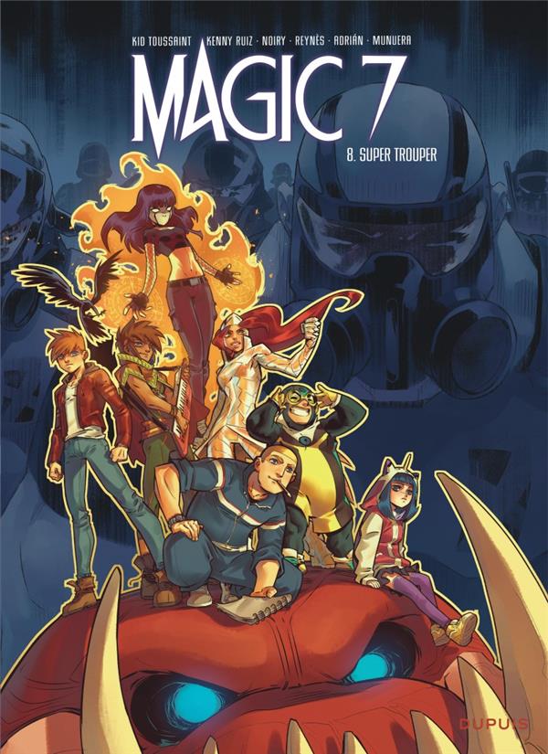 Magic 7 Tome 8 : super trouper - flash vidéo