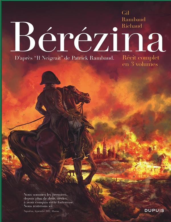 Bérézina : coffret Intégrale Tomes 1 à 3