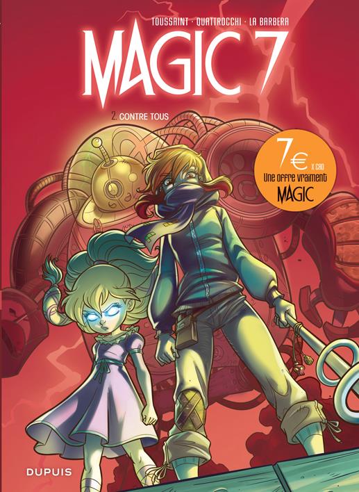 Magic 7 - tome 2 - contre tous (ope jeunesse 7 ) - flash vidéo