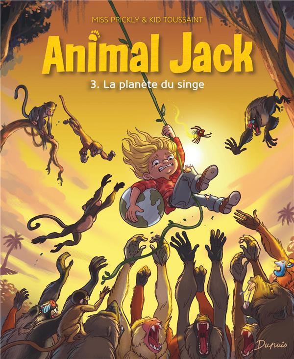 Animal Jack Tome 3 : la planète du singe