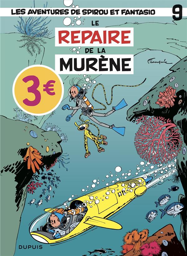 Les aventures de Spirou et Fantasio Tome 9 : le repaire de la murène - flash vidéo