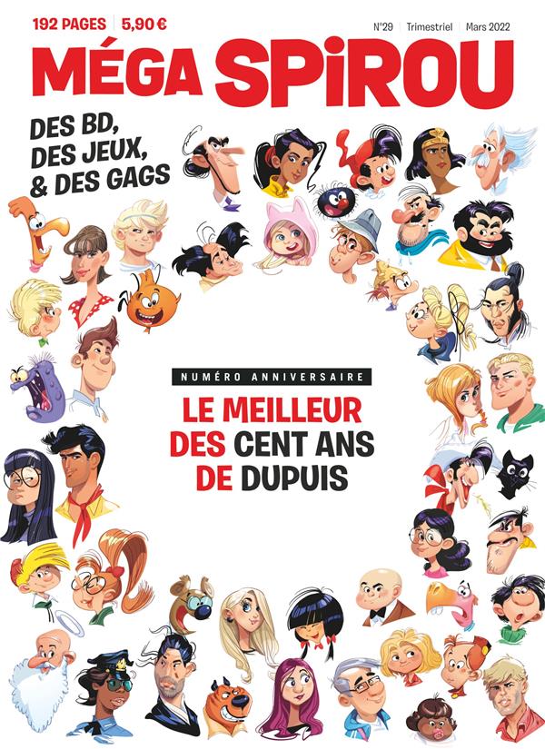 Recueil Spirou Hors-Série n.29 : méga Spirou centenaire