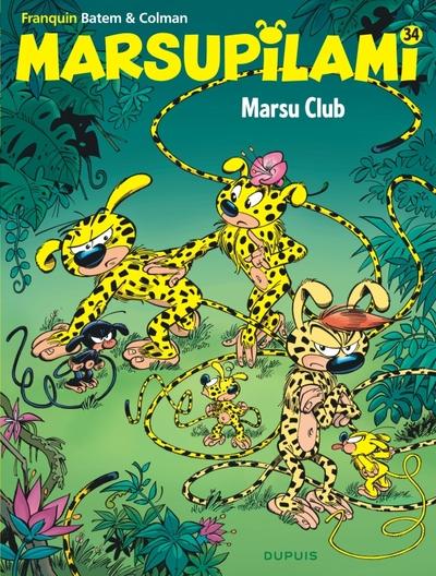 Marsupilami Tome 34 : Marsu club