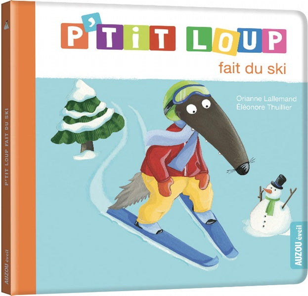 P'tit Loup fait du ski - flash vidéo