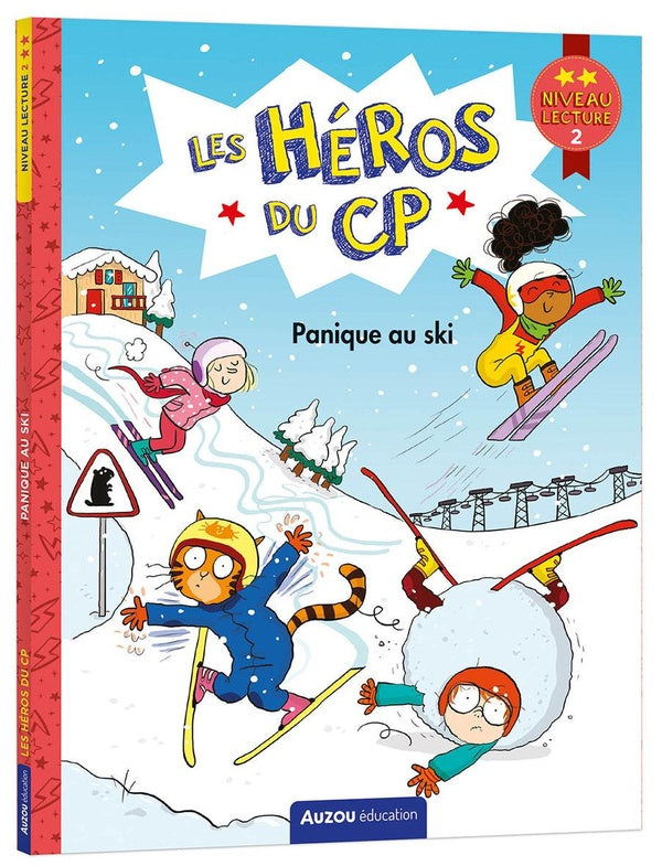 Les héros du CP ; niveau 2 ; panique au ski - flash vidéo