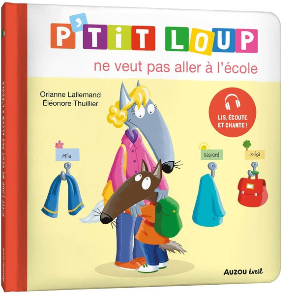 P'tit Loup ne veut pas aller à l'école - flash vidéo