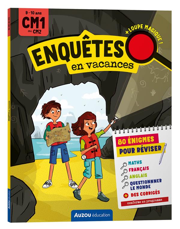 Cahier de vacances : Enquêtes en vacances ; du CM1 au CM2 - flash vidéo