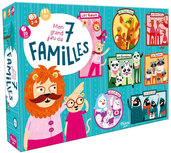 Mon grand jeu de 7 familles - flash vidéo