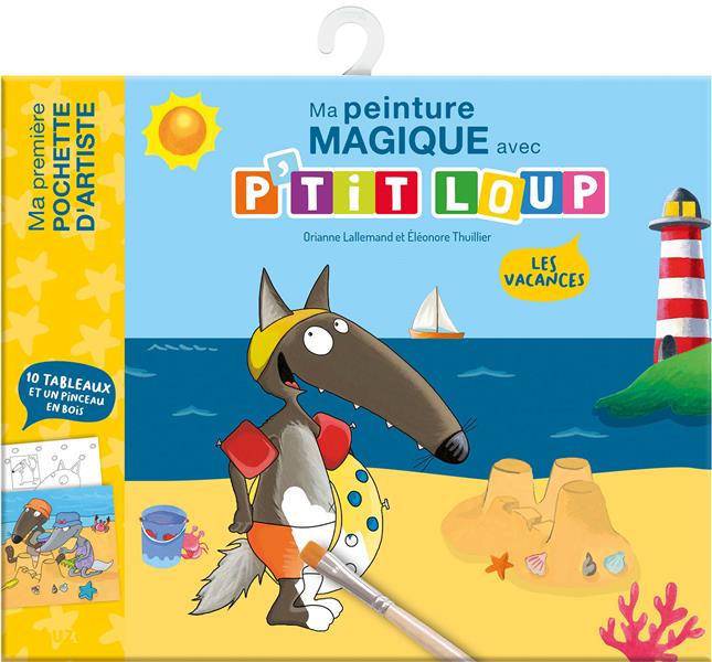 Ma peinture magique avec P'tit Loup : les vacances - flash vidéo