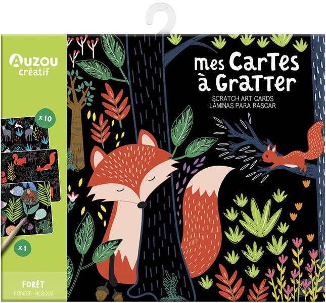 Mes cartes à gratter : forêt - flash vidéo