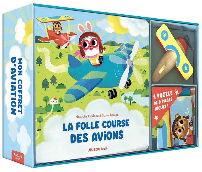 Mon coffret d'aviation : la folle course des avions - flash vidéo