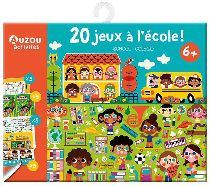 Ma pochette de jeux : 20 jeux à l'école ! - flash vidéo