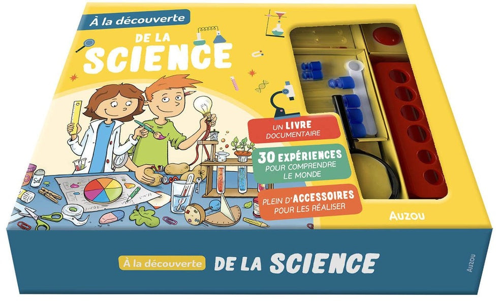 à la découverte de la science - flash vidéo