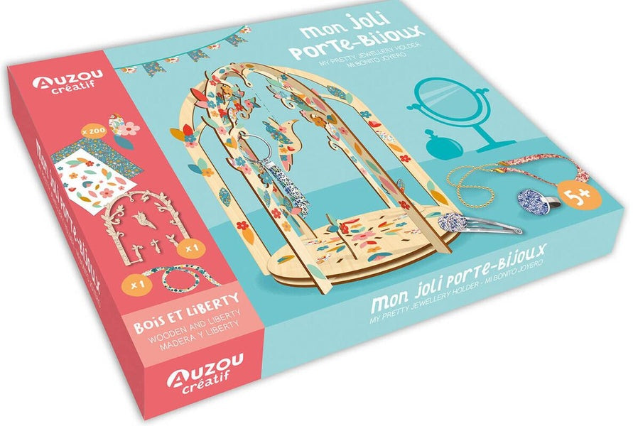 Mon joli porte-bijoux en bois - flash vidéo