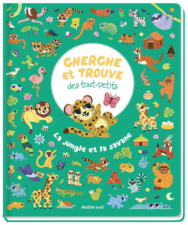 Cherche et trouve des tout-petits : la jungle et la savane - flash vidéo