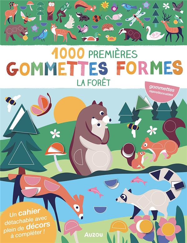 1000 premières gommettes formes : La forêt - flash vidéo