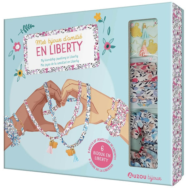 Mes bijoux d'amitié en liberty - flash vidéo