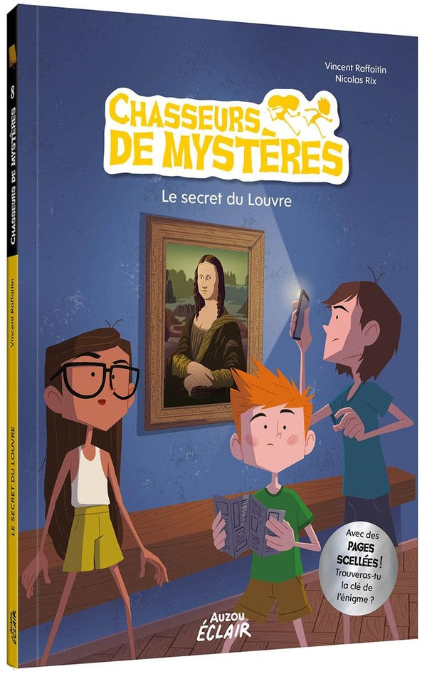 Chasseurs de mystères Tome 8 : le secret du Louvre - flash vidéo