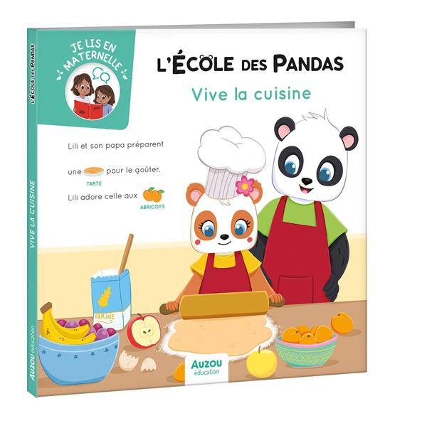 Je lis en maternelle : l'école des pandas : vive la cuisine - flash vidéo