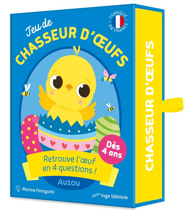 Jeu de chasseur d'oeufs : Retrouve l'oeuf en 4 questions ! - flash vidéo
