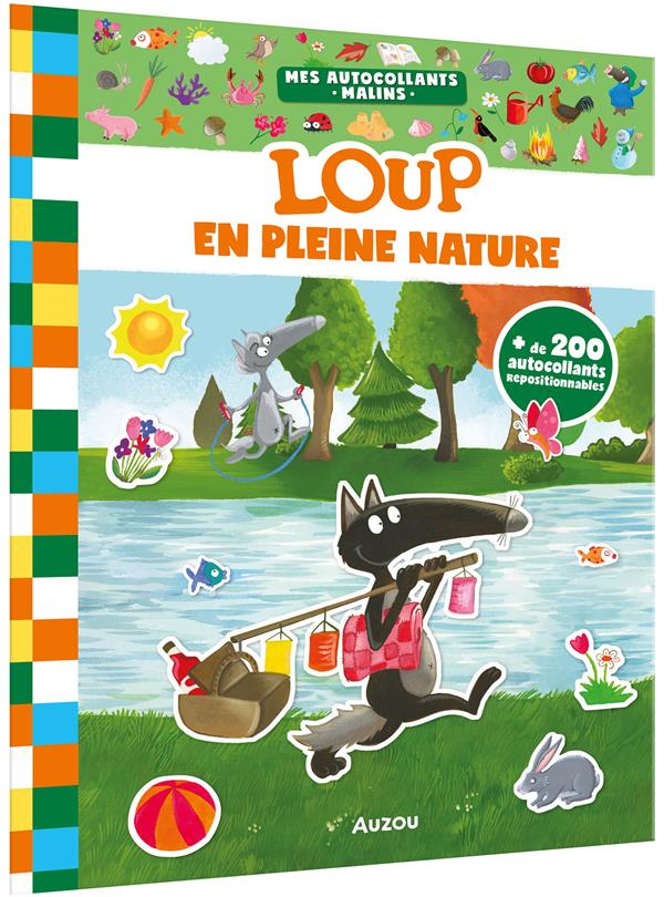 Mes autocollants malins : le Loup : en pleine nature - flash vidéo