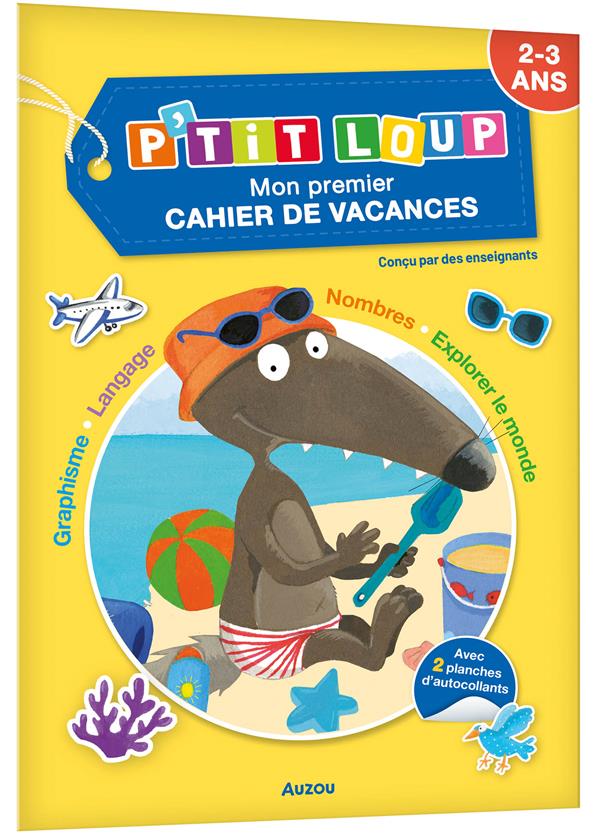 Cahier de vacances : P'tit Loup : Mon premier cahier de vacances - flash vidéo