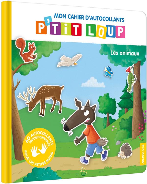Mon cahier d'autocollants : P'tit Loup : les animaux - flash vidéo