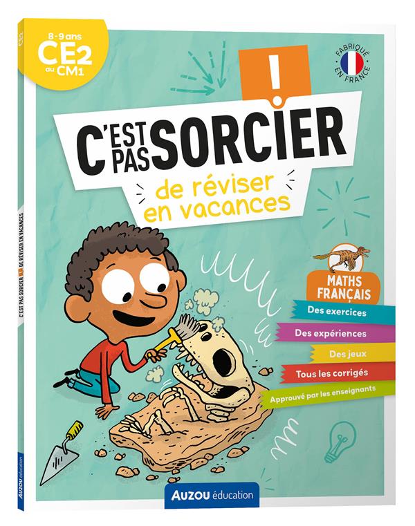 Cahier de vacances : c'est pas sorcier de réviser en vacances ; du CE2 au CM1 - flash vidéo