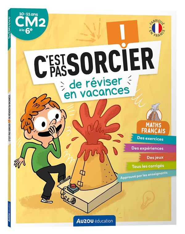 Cahier de vacances : C'est pas sorcier de réviser en vacances ; du CM2 à la 6e - flash vidéo