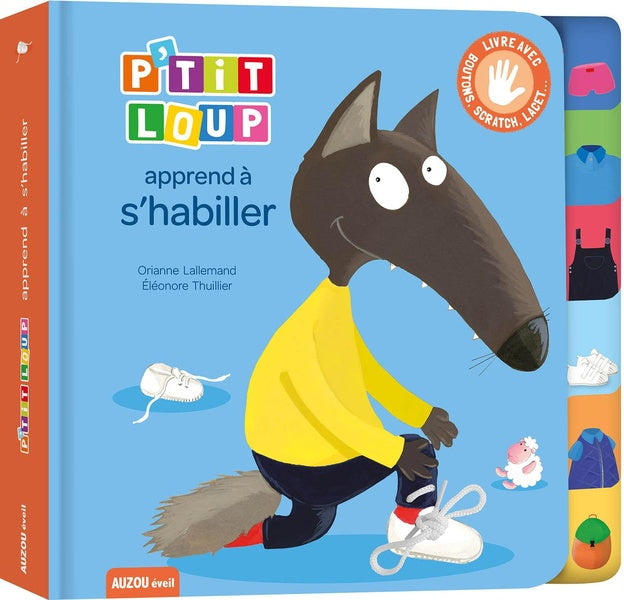 P'tit Loup apprend à s'habiller - flash vidéo