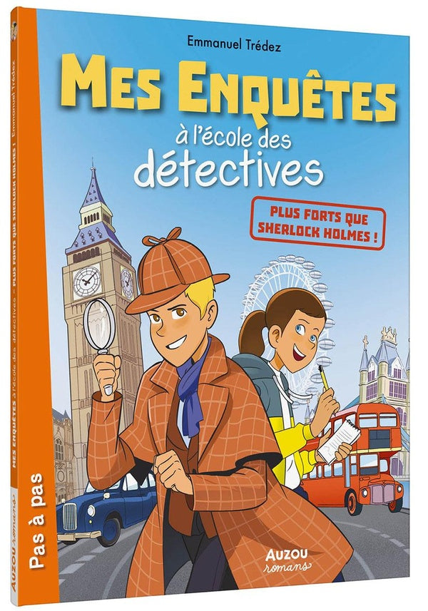 Mes enquêtes à l'école des détectives Tome 8 : Plus forts que Sherlock Holmes ! - flash vidéo