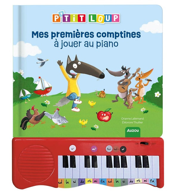 P'tit Loup : mes premières comptines à jouer au piano - flash vidéo