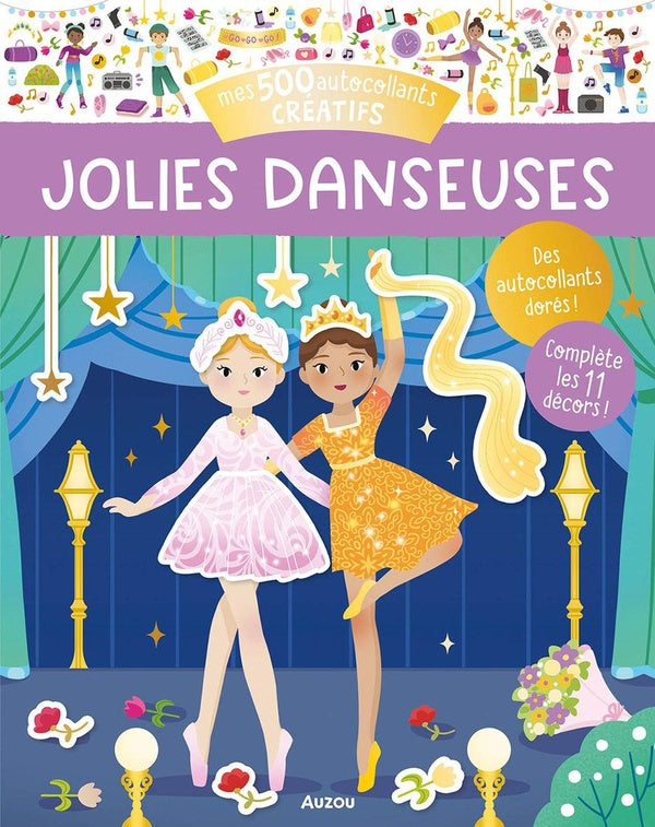 Mes 500 autocollants créatifs : Jolies danseuses - flash vidéo
