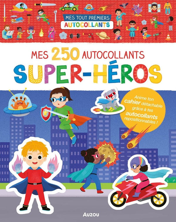 Mes 250 autocollants : super-héros - flash vidéo