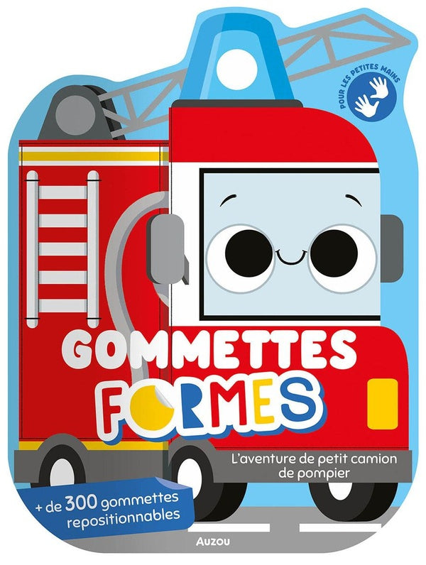 Gommettes formes : l'aventure de petit camion de pompier - flash vidéo