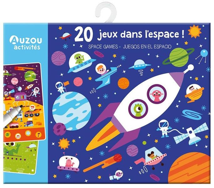 Ma pochette de jeux : 20 jeux dans l'espace ! - flash vidéo